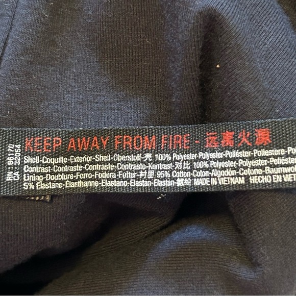 Free People Hit The Slopes Rocky Ridge Fleece Jacket Black Combo Size M - Picture 14 of 16